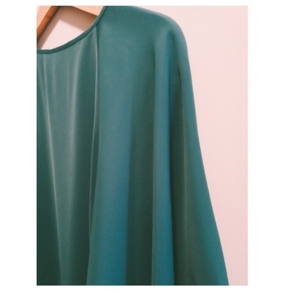 Amanda Uprichard Spruce‎ Green Side Tie Gorgeous Dress - Picture 8 of 8